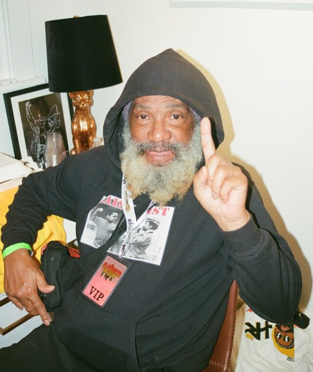 “H.R. vocalist of Bad Brains, Babylon, New York,” Shadai Jesus, 2025.
